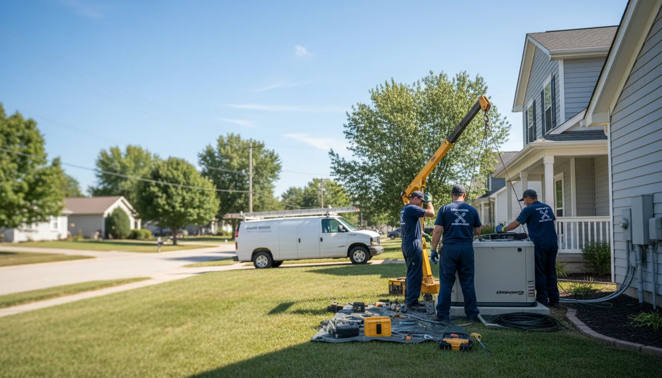 Generator Installation in Collierville, TN near me